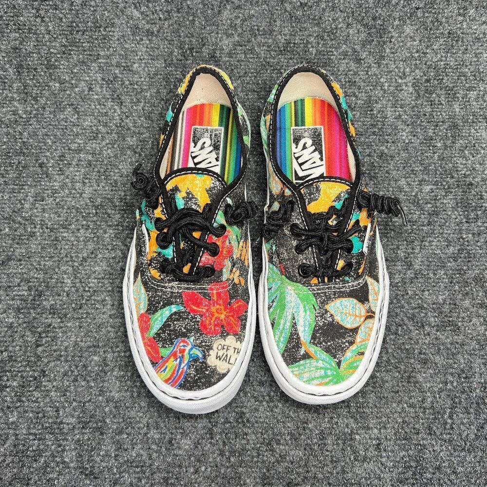Vans Authentic Crayola Shoes Women's 7 Colorful Classic Casual Low Skate Sneaker - Picture 3 of 12